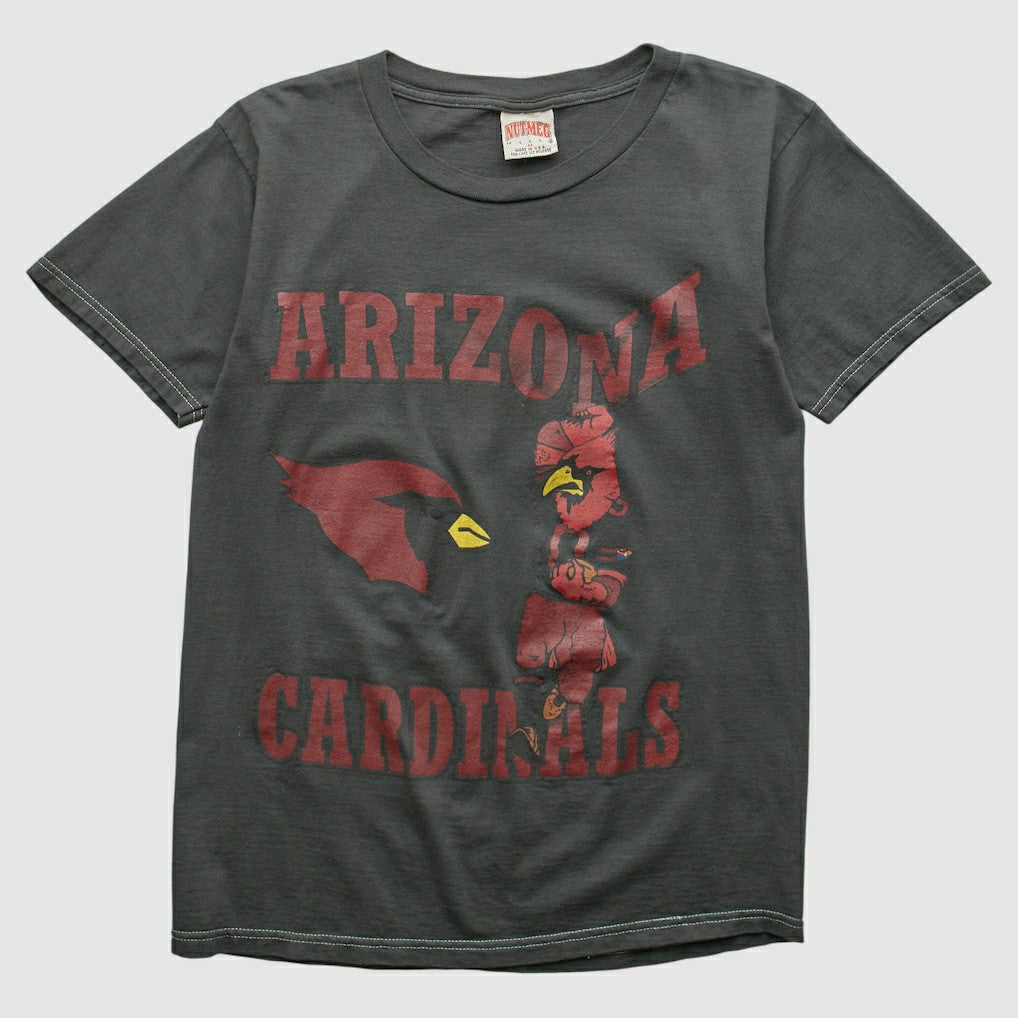 Arizona Cardinals Nutmeg Mills 90s T-shirt Charcoal Vintage - Fanatics