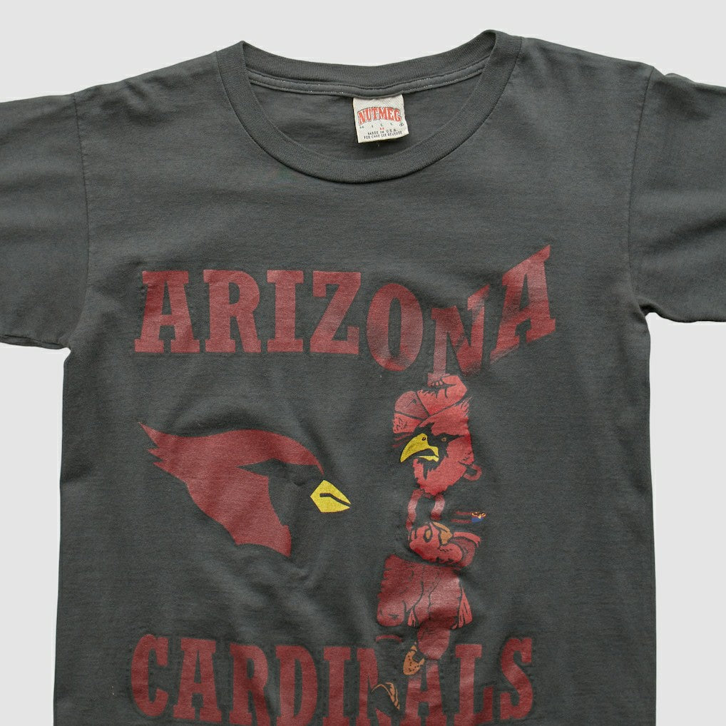 Arizona Cardinals Nutmeg Mills 90s T-shirt Charcoal Vintage - Fanatics