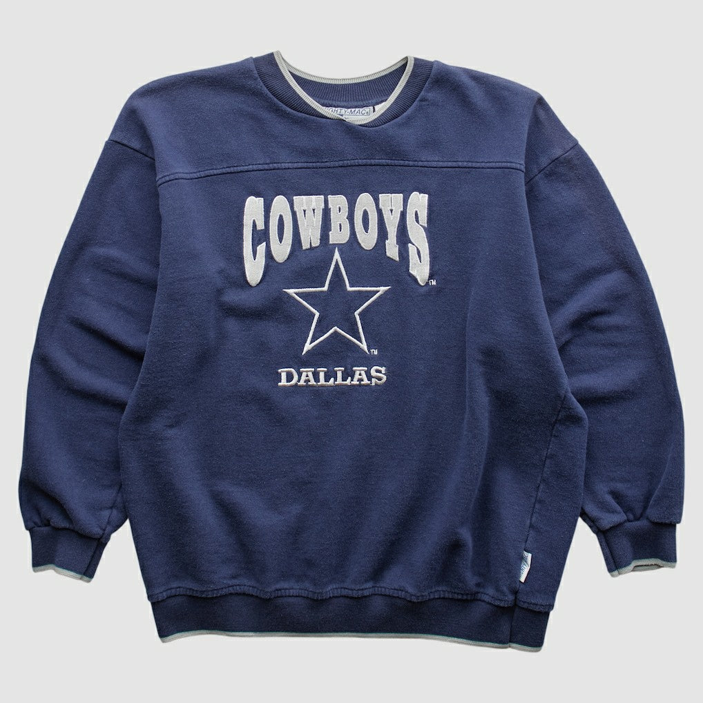 Dallas Cowboys 2000s Pullover Sweatshirt Navy Vintage - Fanatics