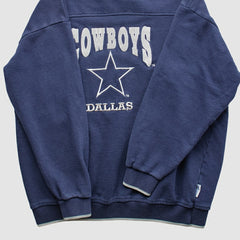 Dallas Cowboys 2000s Pullover Sweatshirt Navy Vintage - Fanatics