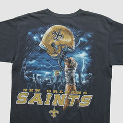 New Orleans Saints NFL 2010s T-shirt Black Vintage - Fanatics