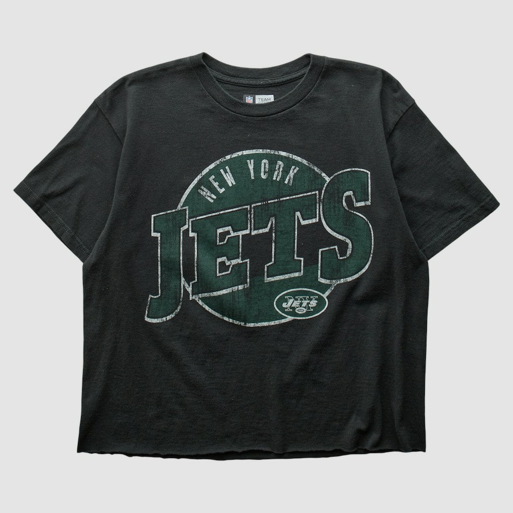 New York Jets 2010s T-shirt Black Vintage - Fanatics