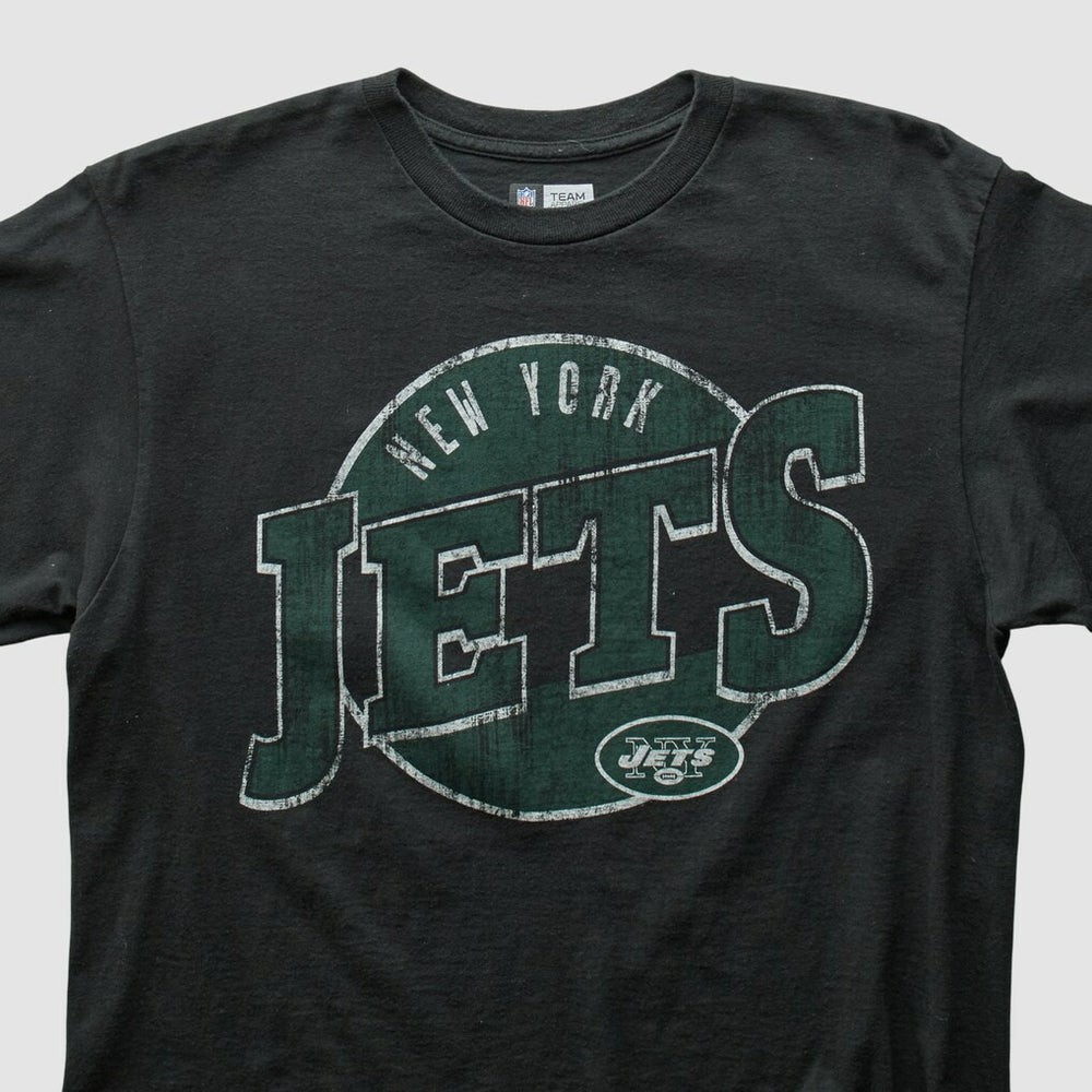 New York Jets 2010s T-shirt Black Vintage - Fanatics