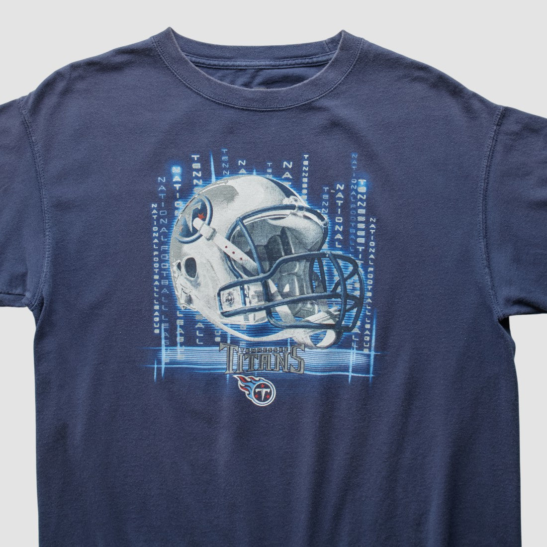 Tennessee Titans 2000s T-shirt Navy Vintage - Fanatics