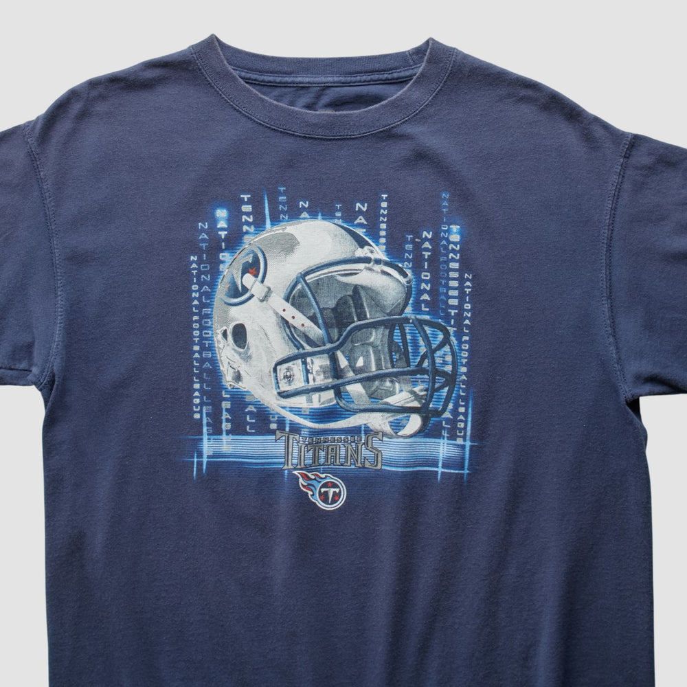 Tennessee Titans 2000s T-shirt Navy Vintage - Fanatics
