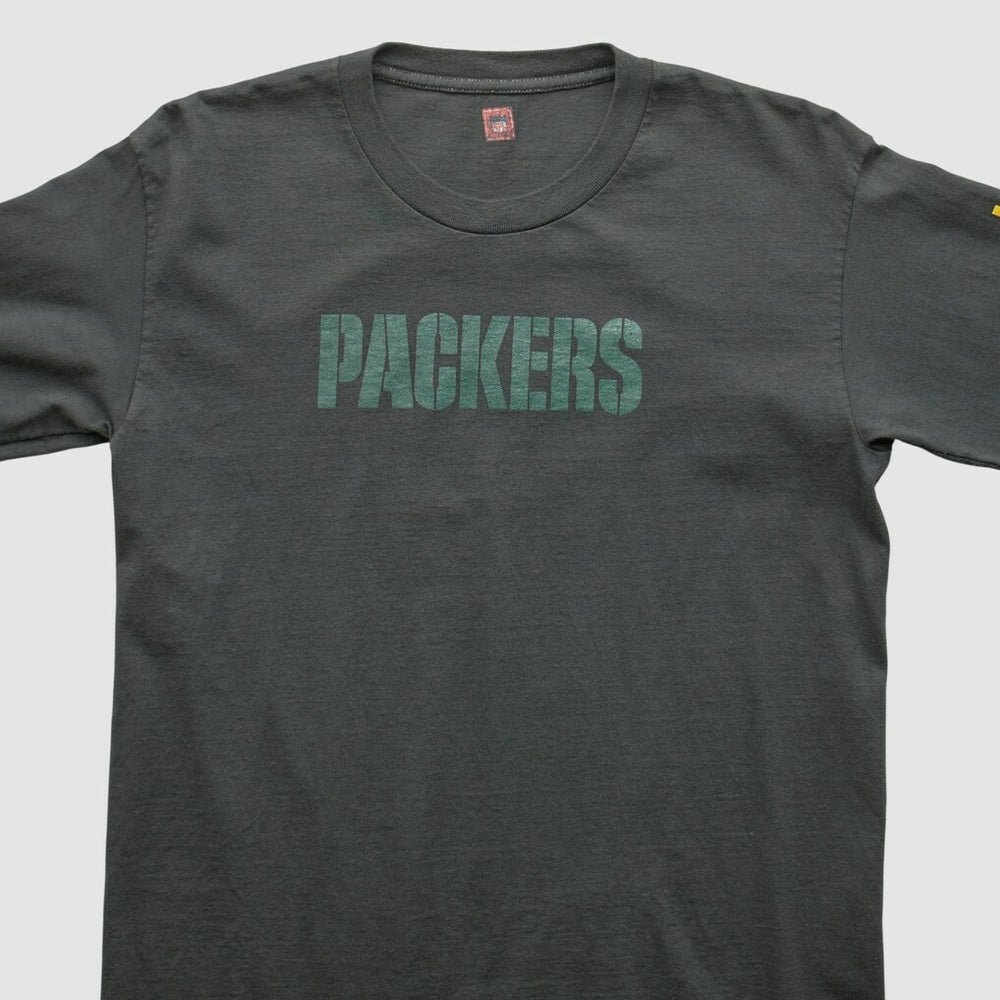 Green Bay Packers NFL 2000s Long Sleeve T-shirt Charcoal Vintage - Fanatics