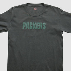 Green Bay Packers NFL 2000s Long Sleeve T-shirt Charcoal Vintage - Fanatics