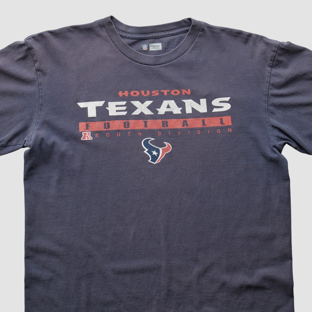 Houston Texans 2010s T-shirt Navy Vintage - Fanatics