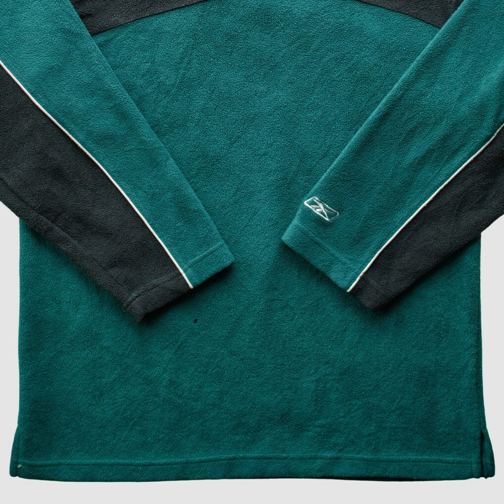 Philadelphia Eagles NFL 2000s 1/4 Zip Sweatshirt Green Vintage - Fanatics