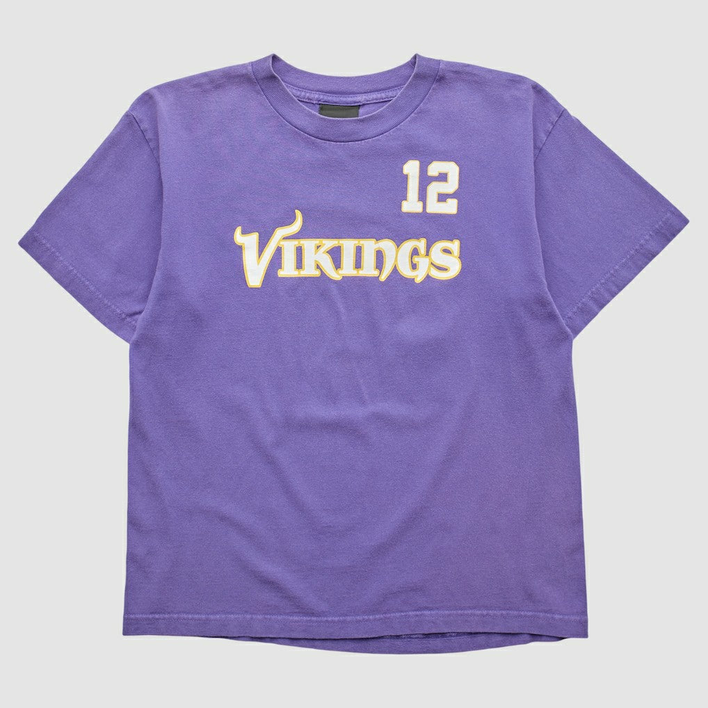 Minnesota Vikings Reebok 2010s T-shirt Purple Vintage - Fanatics