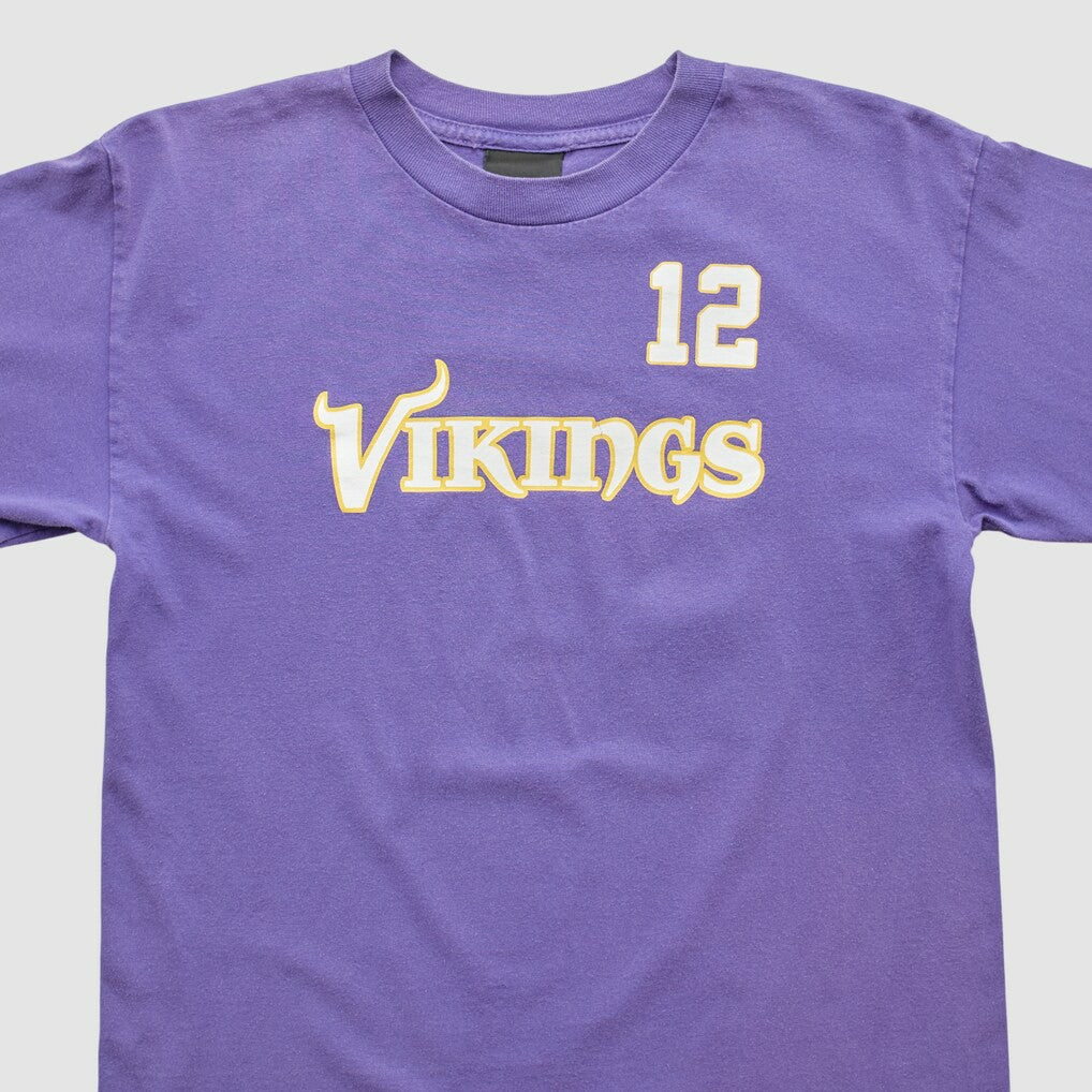 Minnesota Vikings Reebok 2010s T-shirt Purple Vintage - Fanatics