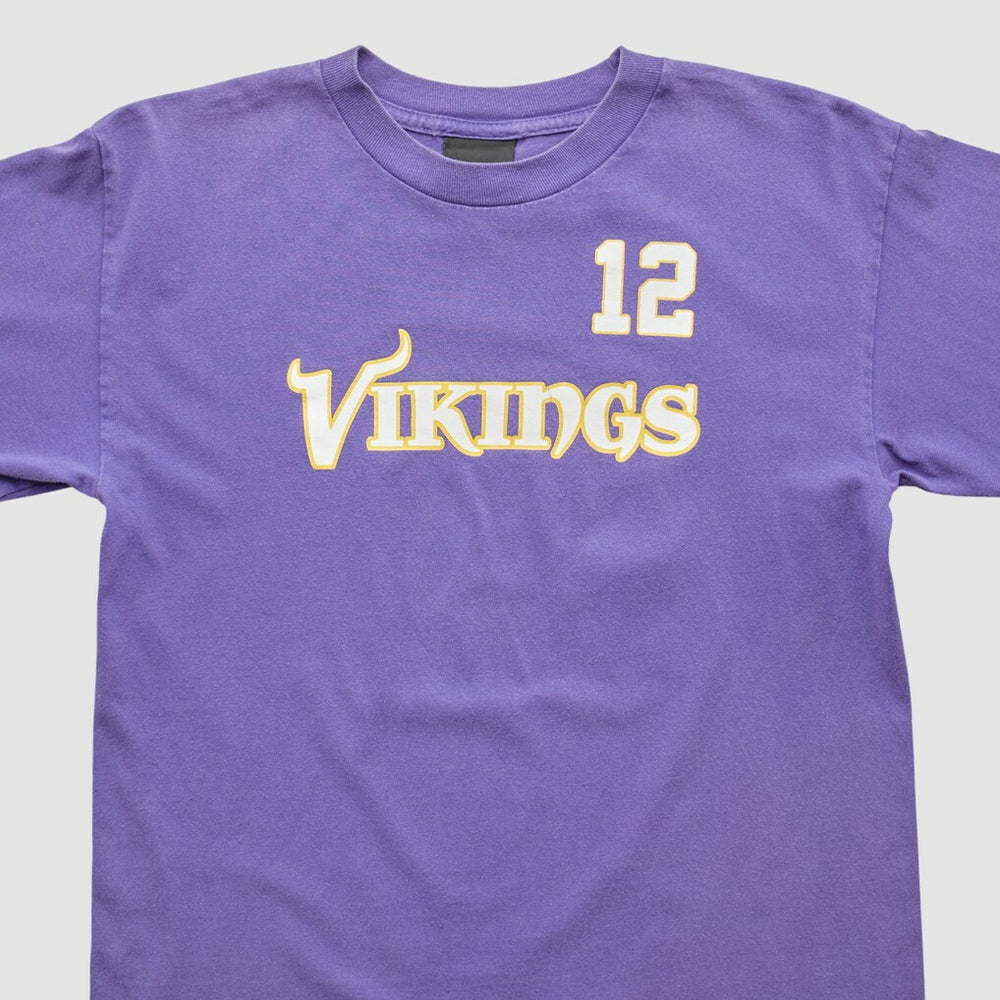 Minnesota Vikings Reebok 2010s T-shirt Purple Vintage - Fanatics