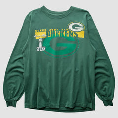 Green Bay Packers 2011 Long Sleeve T-shirt Green Vintage - Fanatics