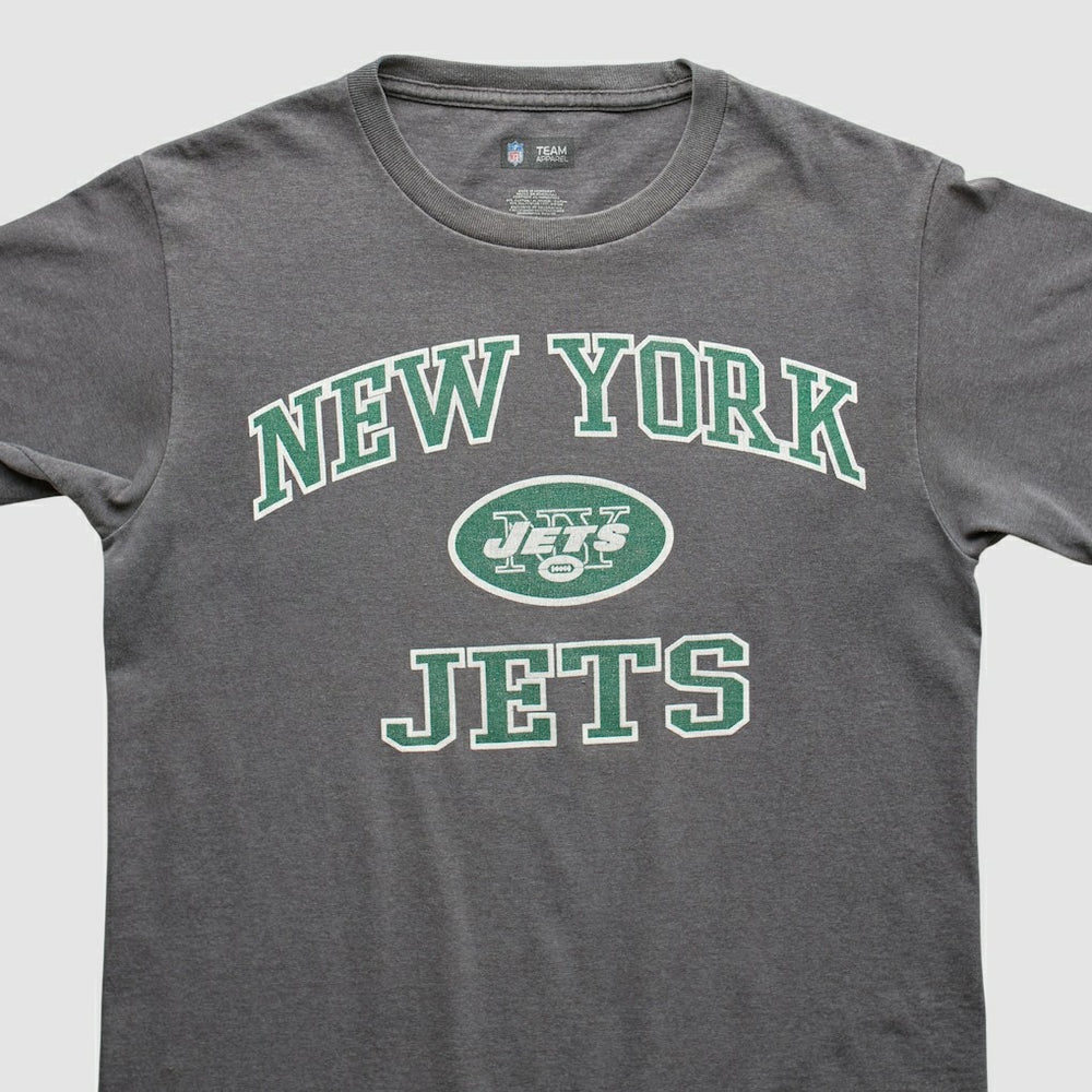New York Jets NFL 2010s T-shirt Dark Heather Gray Vintage - Fanatics
