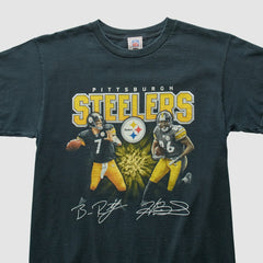 Pittsburgh Steelers NFL 2000s T-shirt Black Vintage - Fanatics