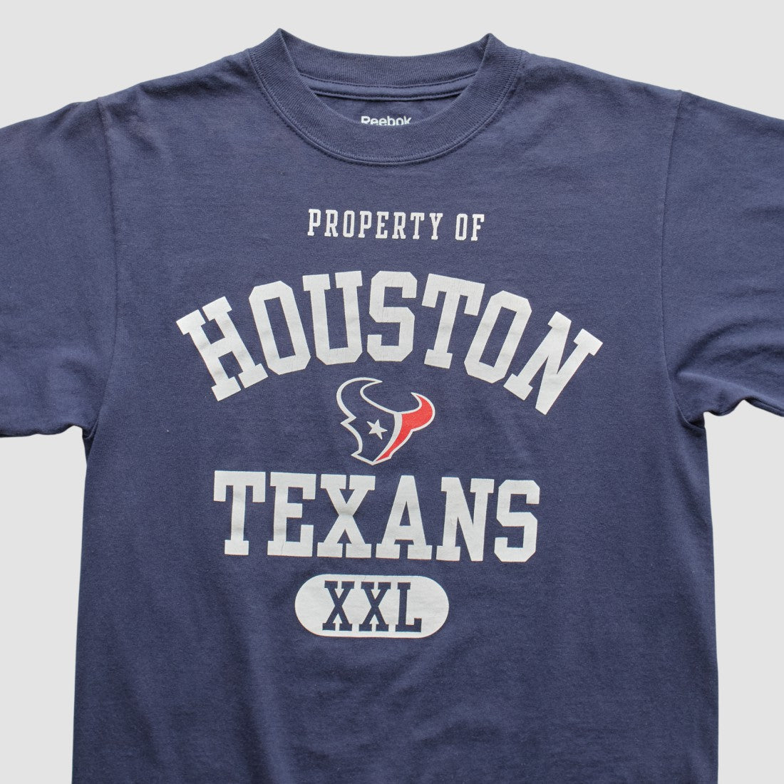 Houston Texans 2000s T-shirt Navy Vintage - Fanatics