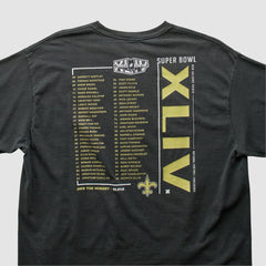 New Orleans Saints Reebok 2010 T-shirt Black Vintage - Fanatics