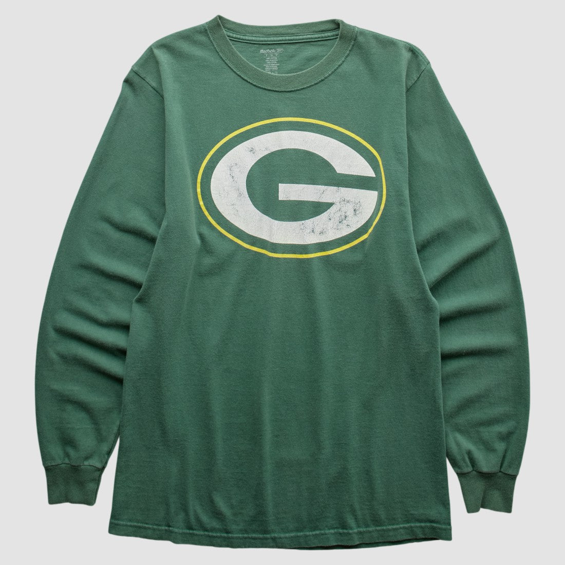 Green Bay Packers Reebok 2000s Long Sleeve T-shirt Green Vintage - Fanatics