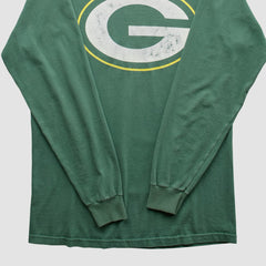 Green Bay Packers Reebok 2000s Long Sleeve T-shirt Green Vintage - Fanatics