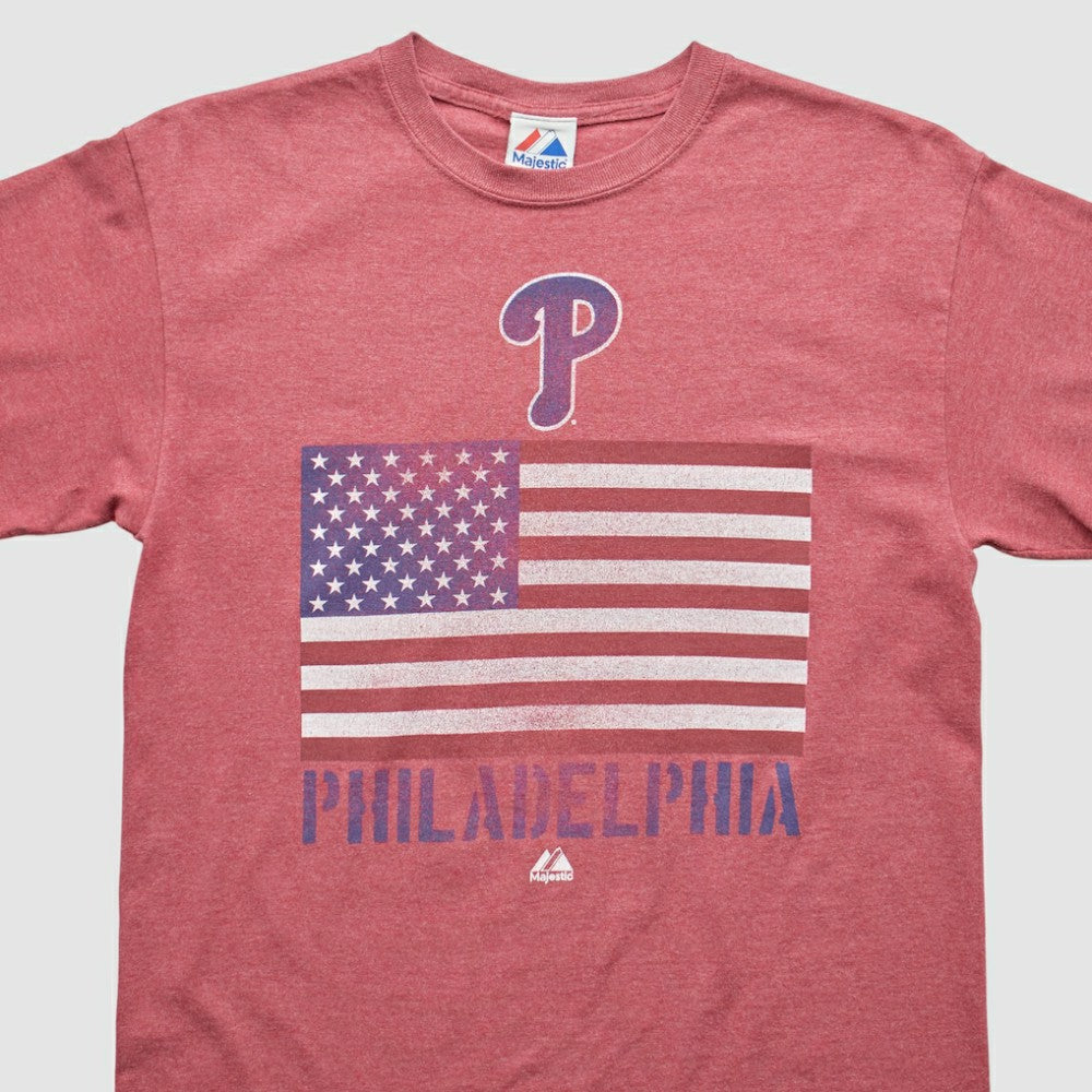 Philadelphia Phillies Majestic 2010s T-shirt Clearance
