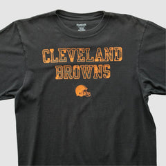 Cleveland Browns Reebok 2000s T-shirt Black Vintage - Fanatics
