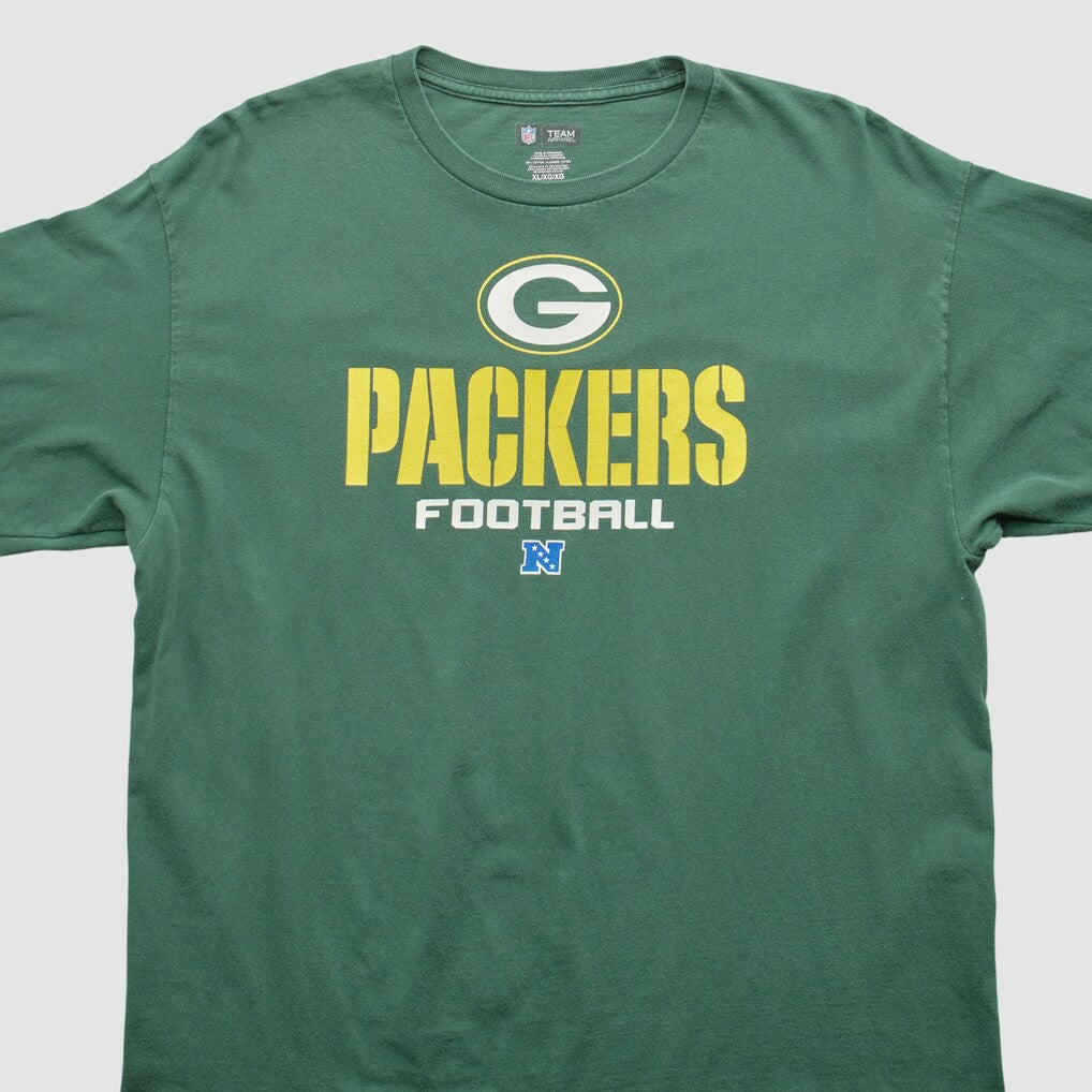 Green Bay Packers NFL 2010s Long Sleeve T-shirt Green Vintage - Fanatics