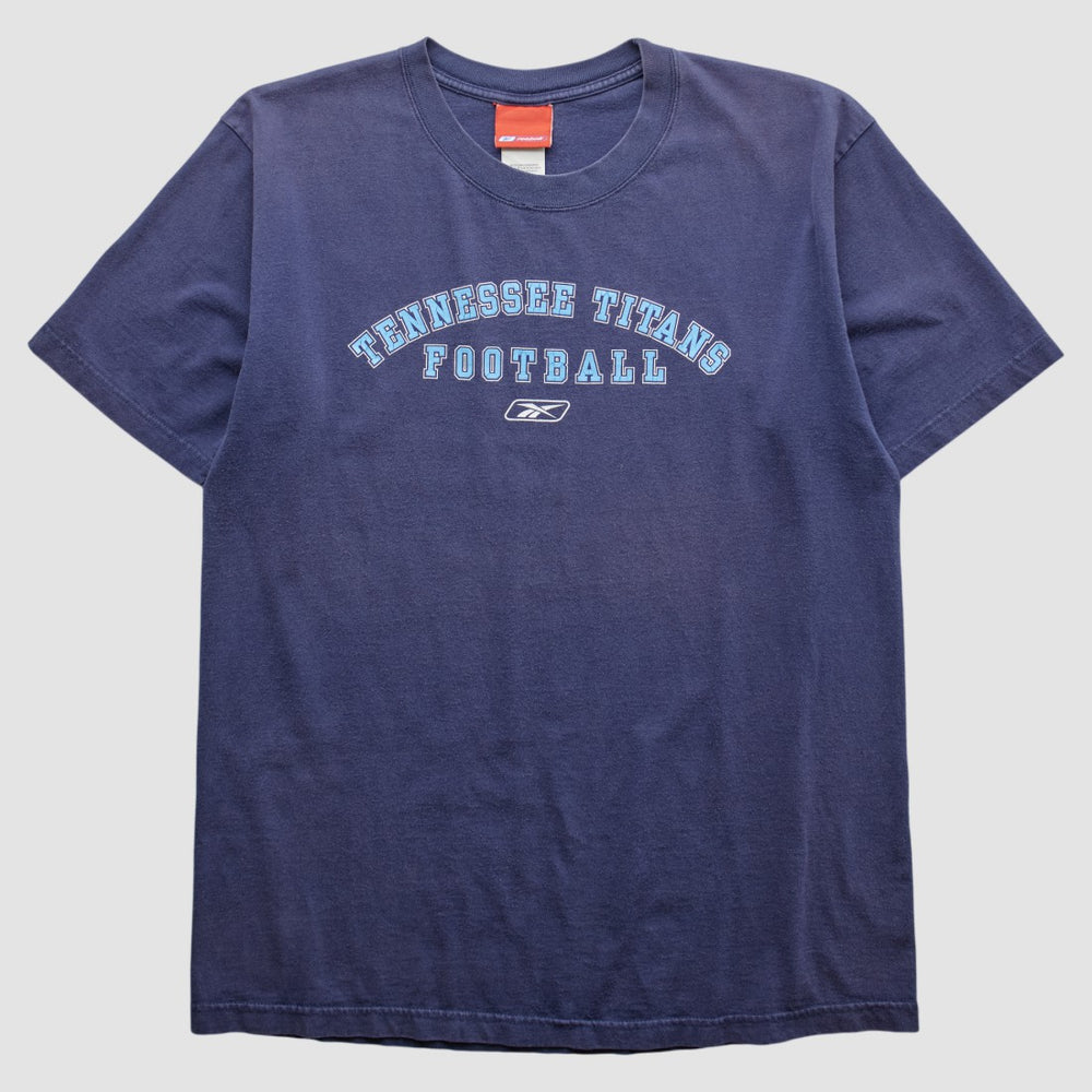 Tennessee Titans Reebok 2000s T-shirt Navy Vintage - Fanatics