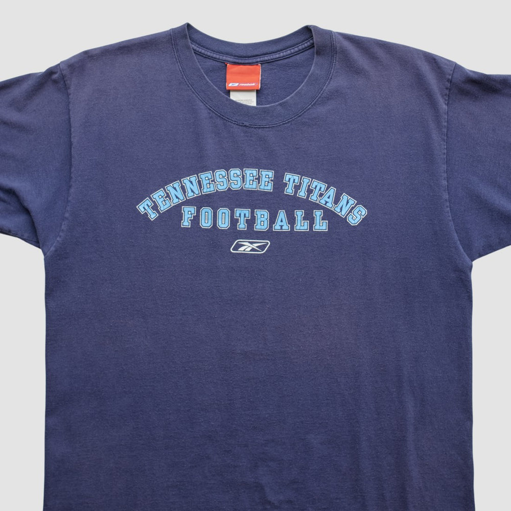 Tennessee Titans Reebok 2000s T-shirt Navy Vintage - Fanatics