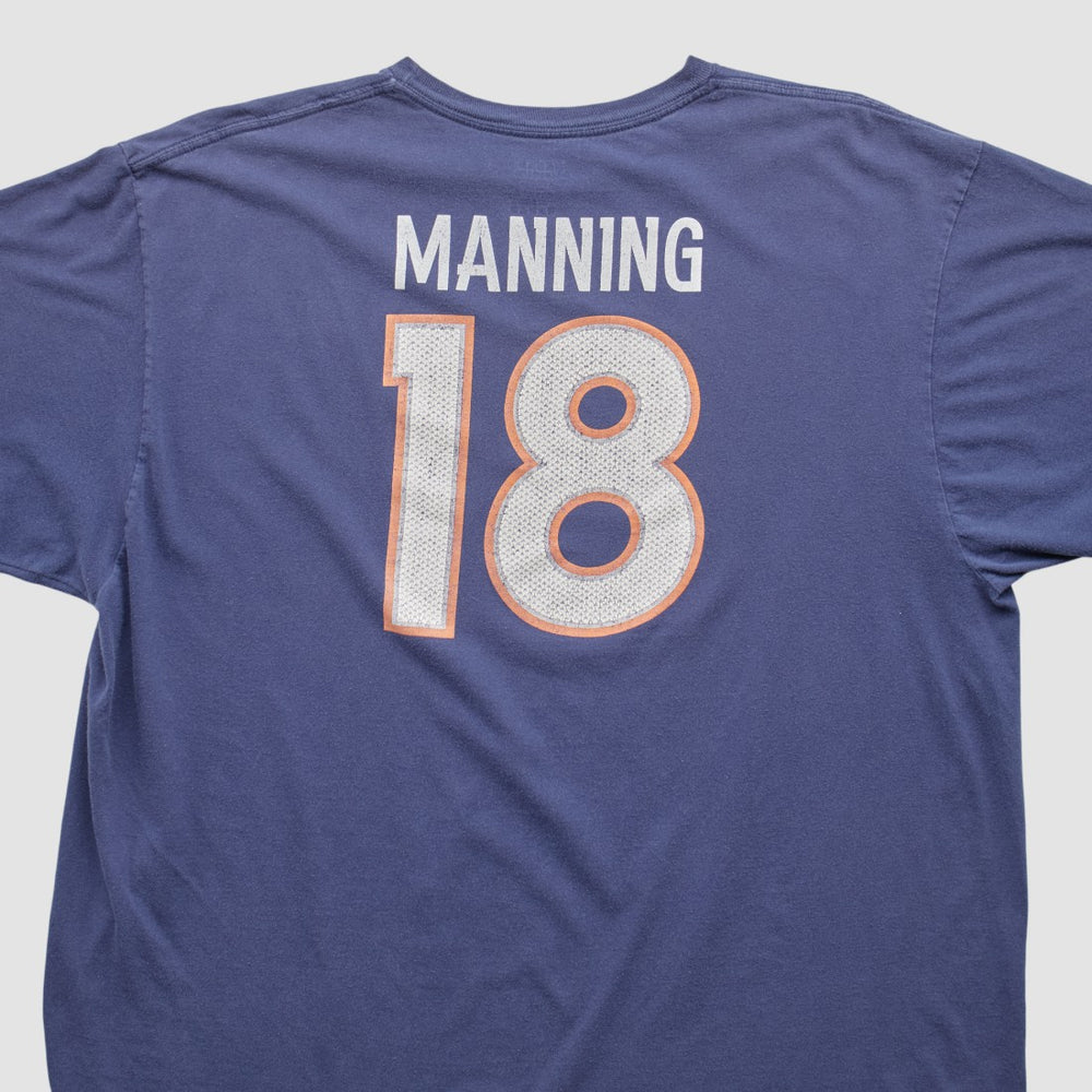 Denver Broncos Reebok 2010s T-shirt Navy Vintage - Fanatics