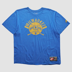 Milwaukee Brewers Nike 2000s T-shirt for sale