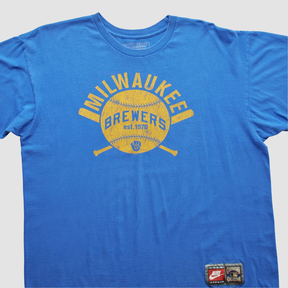 Milwaukee Brewers Nike 2000s T-shirt for sale