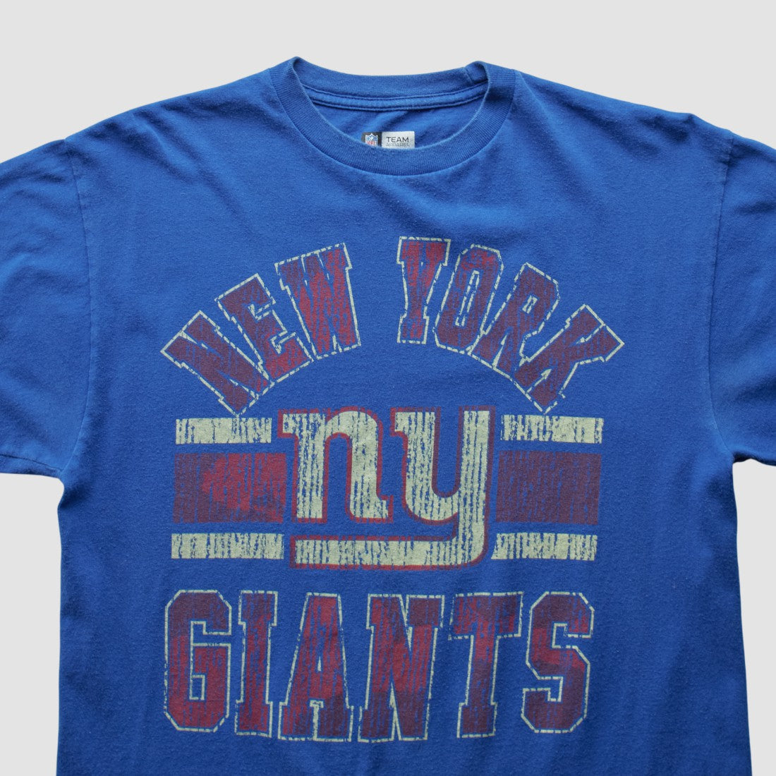 New York Giants NFL 2010s T-shirt Blue Vintage - Fanatics