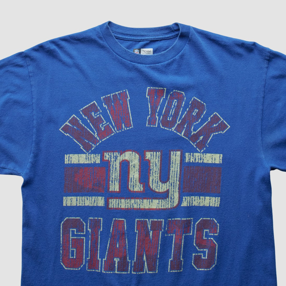 New York Giants NFL 2010s T-shirt Blue Vintage - Fanatics