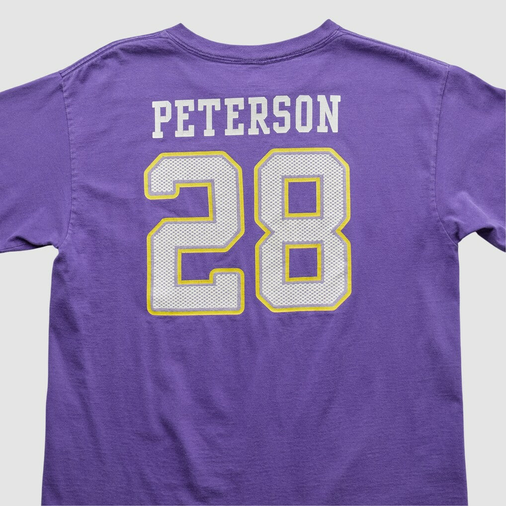Minnesota Vikings Reebok 2000s T-shirt Purple Vintage - Fanatics