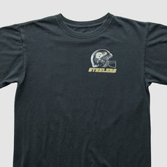 Pittsburgh Steelers 2000s T-shirt Black Vintage - Fanatics
