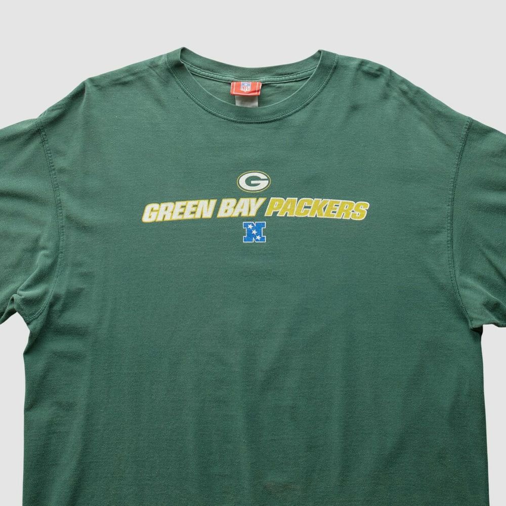 Green Bay Packers NFL 2000s T-shirt Green Vintage - Fanatics