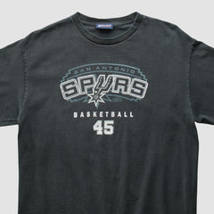 Vintage - San Antonio Spurs Jansport 2010s T-shirt - Black Vintage