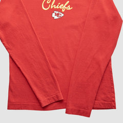 Kansas City Chiefs NFL 2000s Long Sleeve T-shirt Red S Vintage - Fanatics
