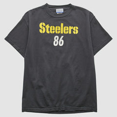 Hines Ward Reebok 2000s T-shirt Black Vintage - Fanatics