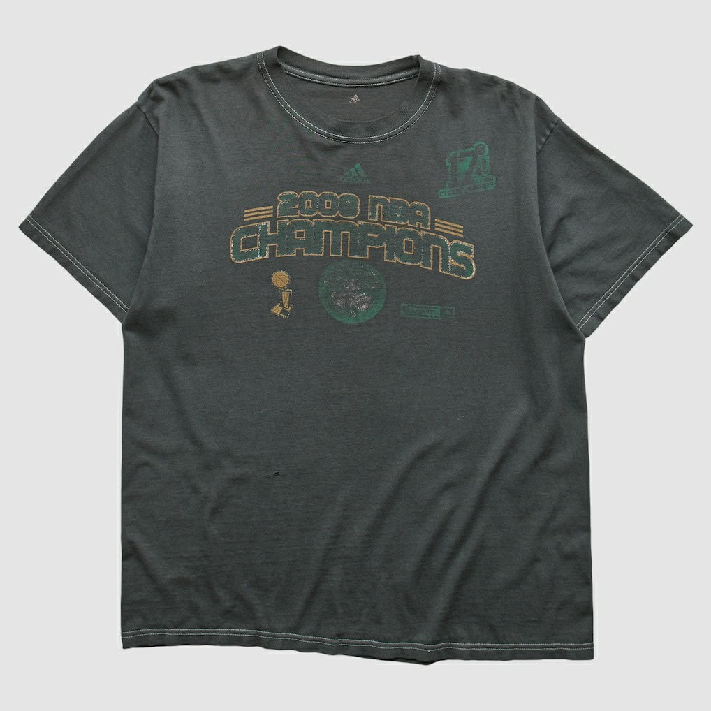 Adidas - Boston Celtics 2008 T-shirt - Charcoal Vintage