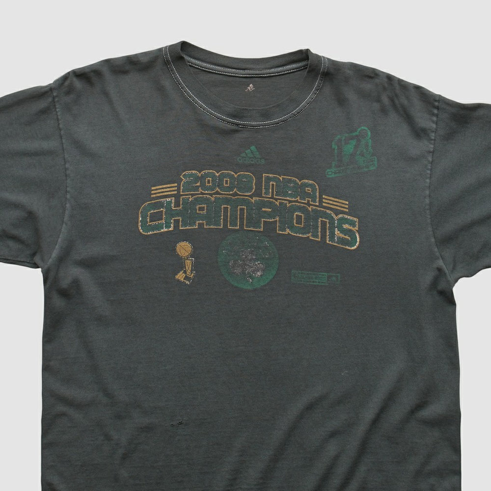 Adidas - Boston Celtics 2008 T-shirt - Charcoal Vintage