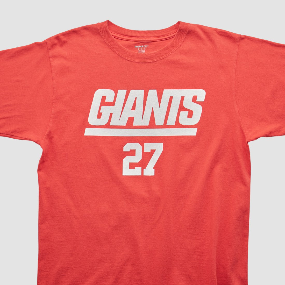 New York Giants Reebok 2010s T-shirt Red Vintage - Fanatics