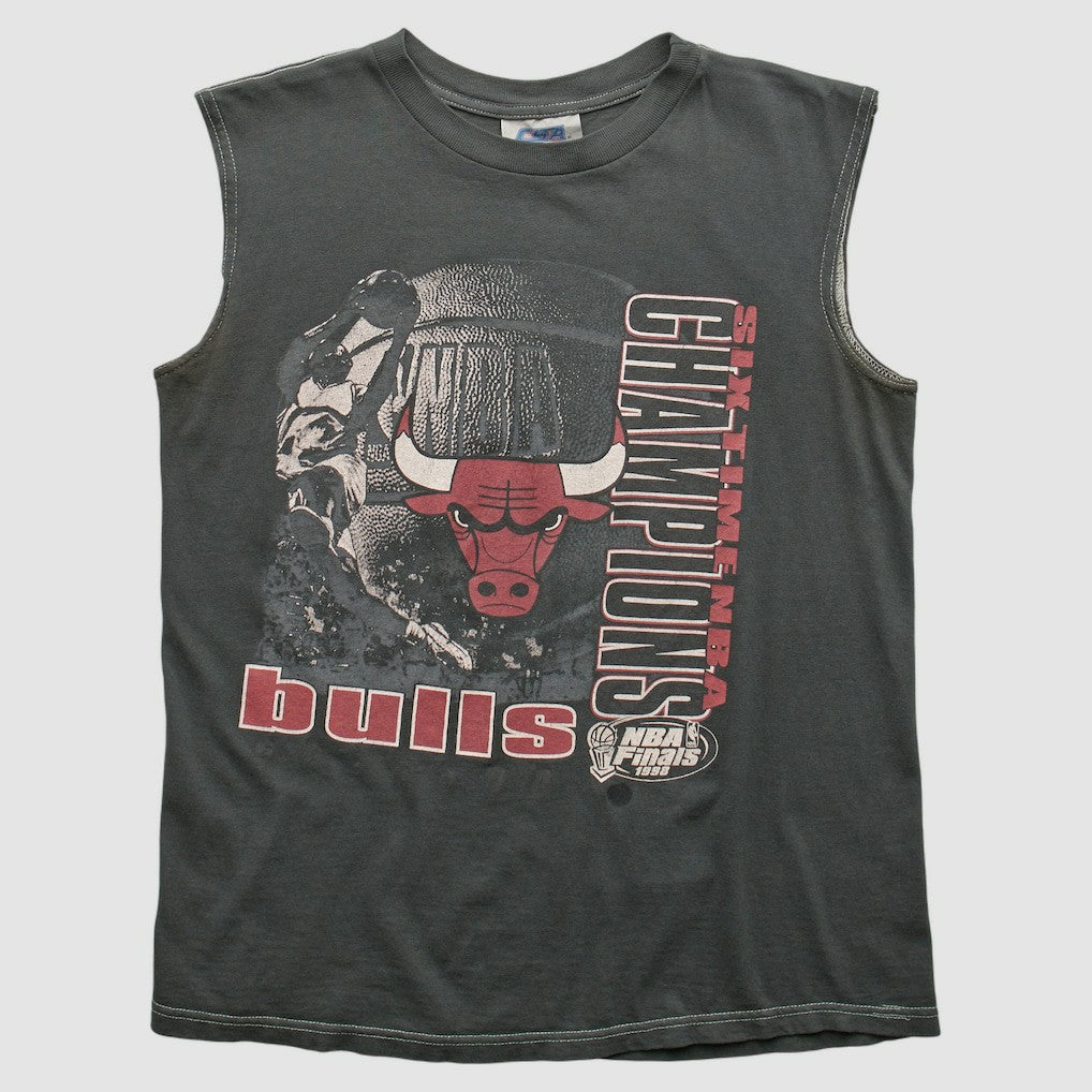Vintage - Chicago Bulls CSA 1998 Tank - Charcoal Vintage