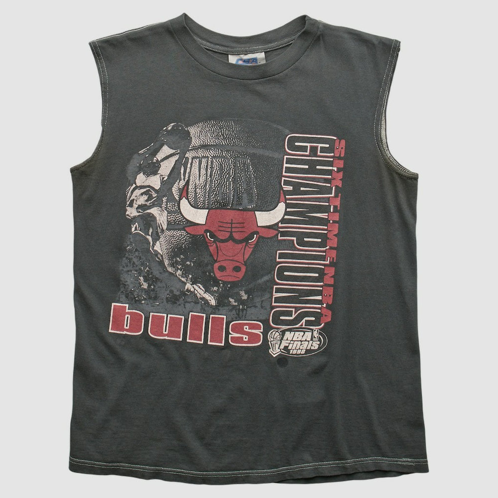 Vintage - Chicago Bulls CSA 1998 Tank - Charcoal Vintage
