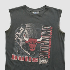 Vintage - Chicago Bulls CSA 1998 Tank - Charcoal Vintage