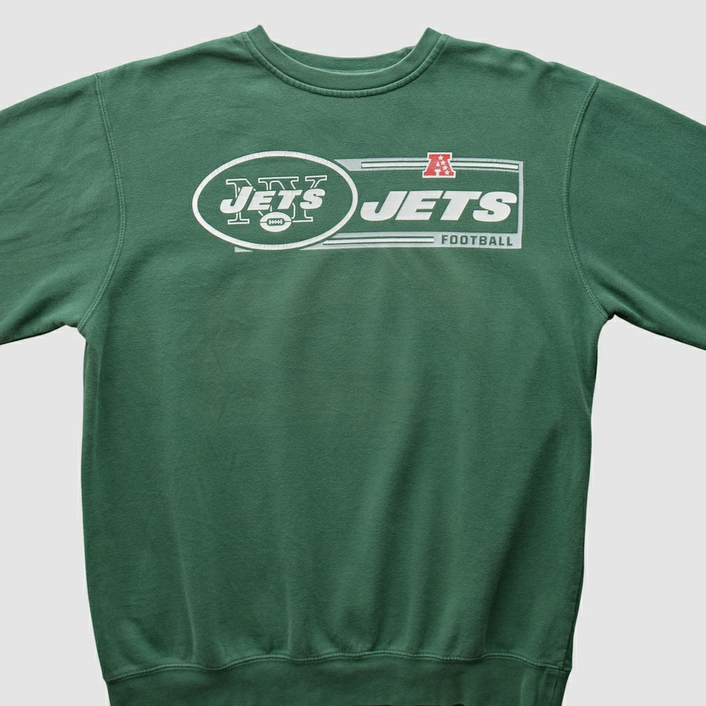 New York Jets NFL 2010s Pullover Sweatshirt Green Vintage - Fanatics