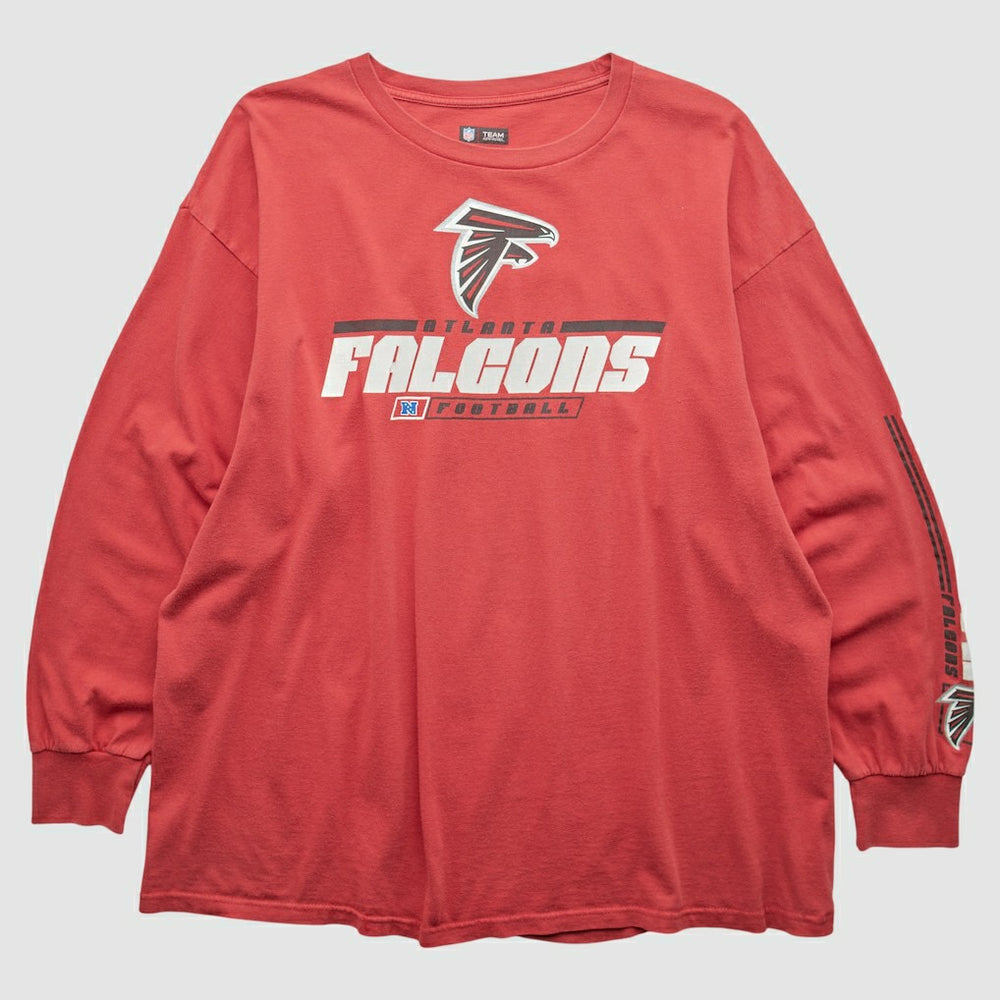 Atlanta Falcons NFL 2010s Long Sleeve T-shirt Red Vintage - Fanatics