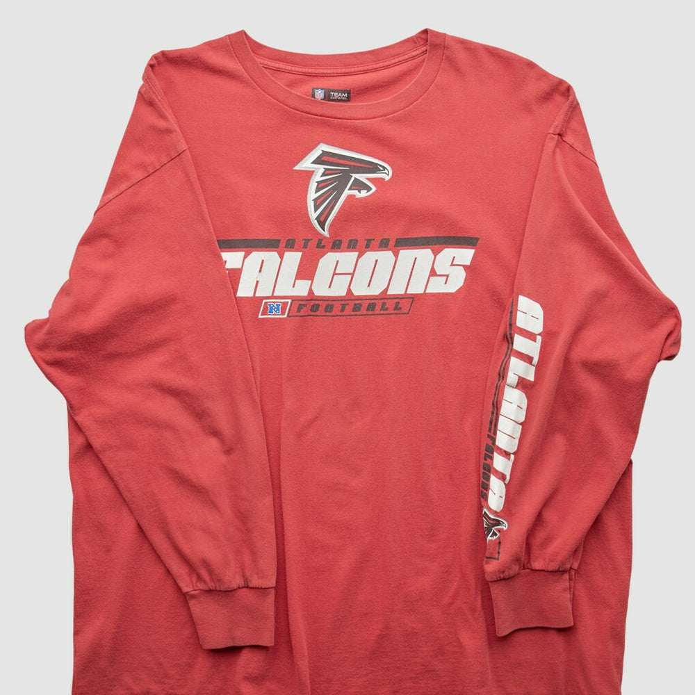 Atlanta Falcons NFL 2010s Long Sleeve T-shirt Red Vintage - Fanatics