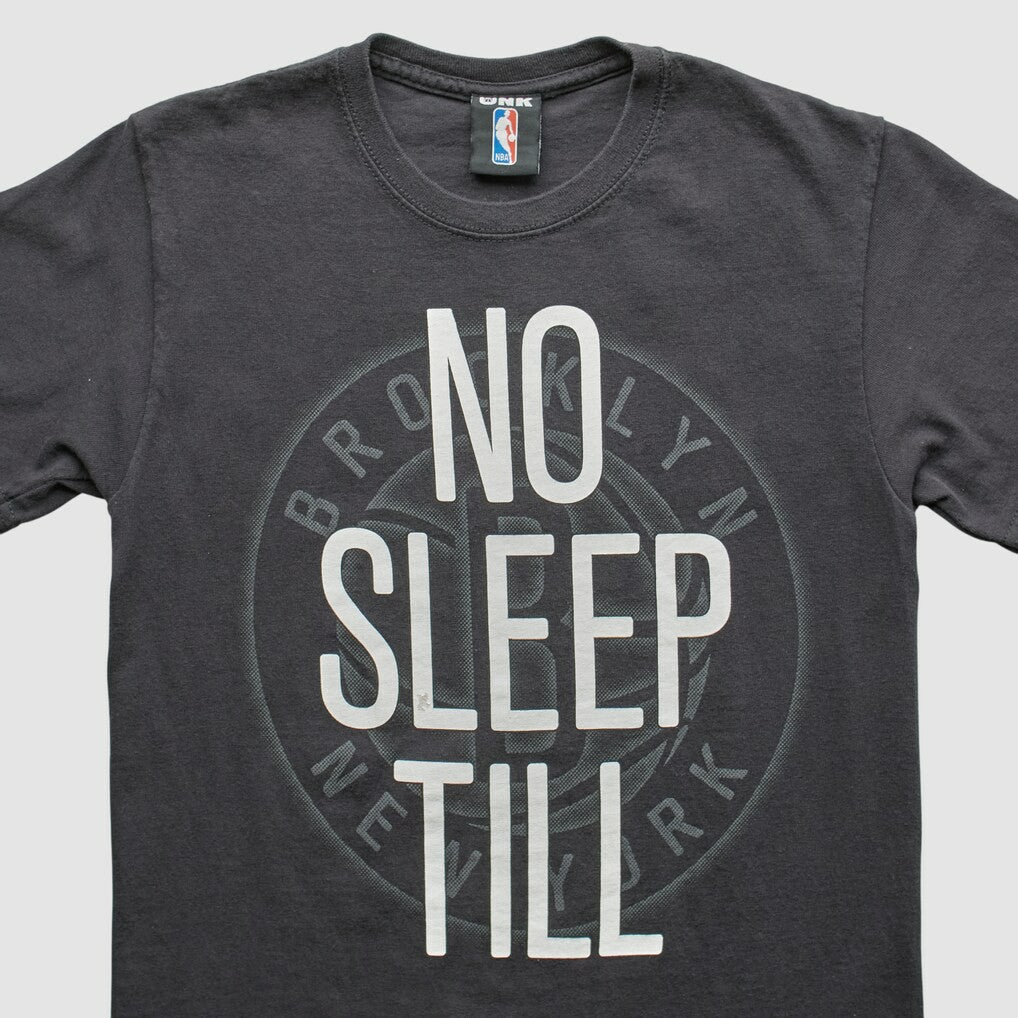 Vintage - Brooklyn Nets UNK 2012 T-shirt - Charcoal Vintage