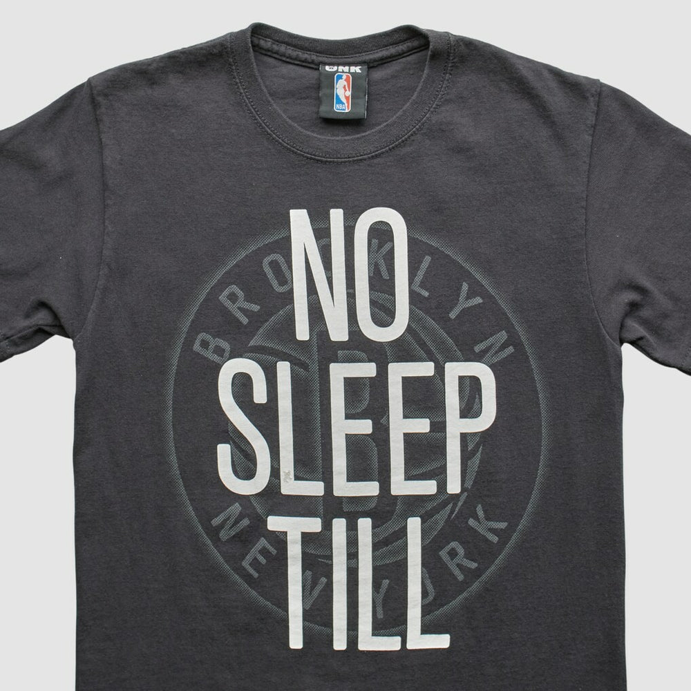Vintage - Brooklyn Nets UNK 2012 T-shirt - Charcoal Vintage